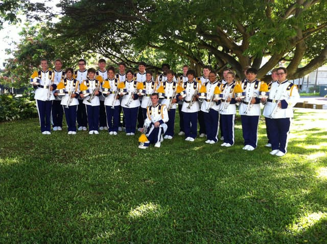 Lions Band Trumpet Section